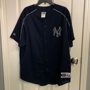 New York Yankees MLB jersey Vintage 90’s Majestic Hahn #28